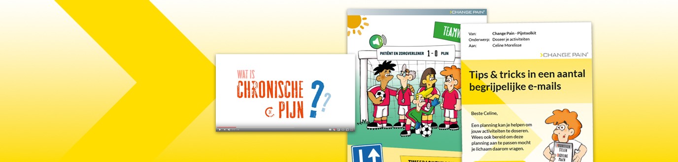 Digitale patiënten-ondersteuning - Pijntoolkit met praktische tips en tools in e-mailvorm
