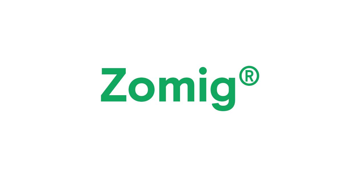 Zomig logo.